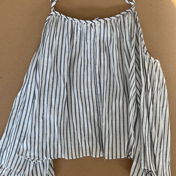 Cotton Candy L.A. Off the Shoulder Top - Picture 2 of 3